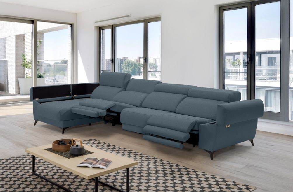 Sofá relax de tela Urbe Plus de HOME - principal