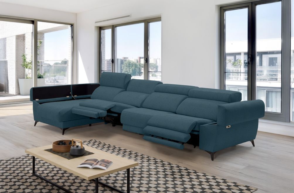 Sofá relax de tela Urbe Plus de HOME - principal