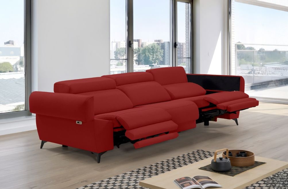 Sofá relax de tela Urbe Plus de HOME - principal