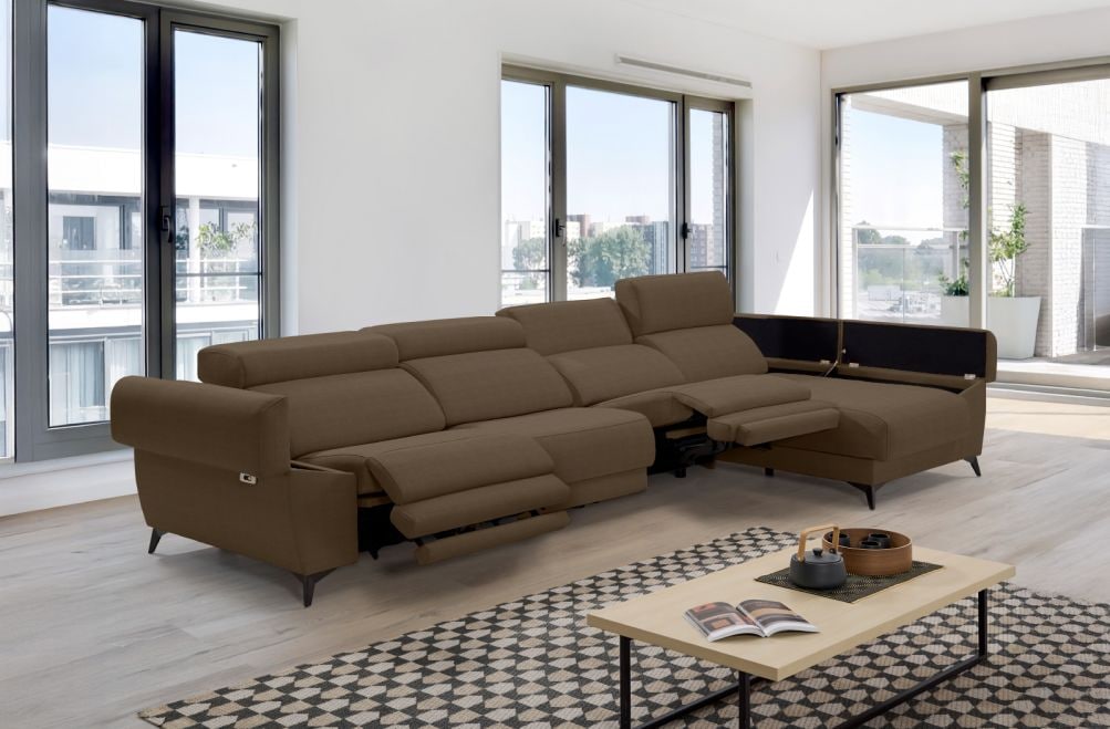 Sofá relax de tela Urbe Plus de HOME - principal