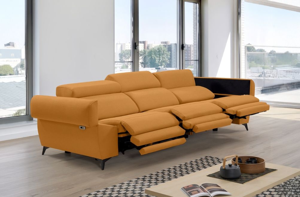 Sofá relax de tela Urbe Plus de HOME - principal