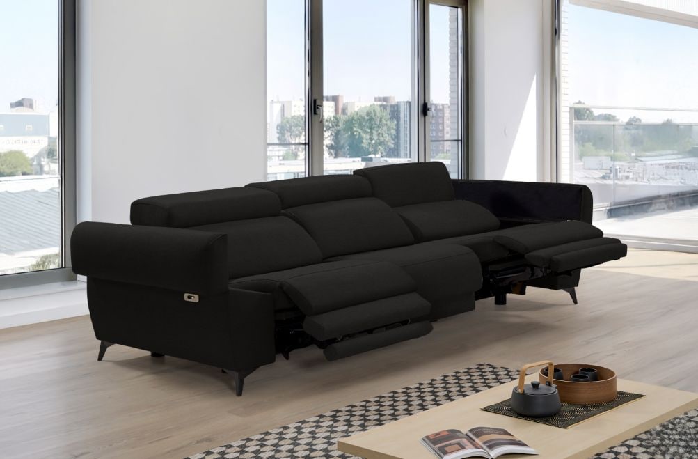 Sofá relax de tela Urbe Plus de HOME - principal