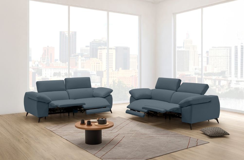 Sofá relax de tela Arpa de StyleKomfort - principal