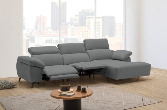 Sofá relax de tela Arpa de StyleKomfort - principal