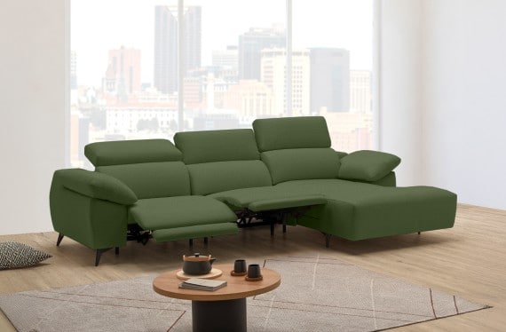 Sofá relax de tela Arpa de StyleKomfort - principal