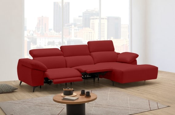 Sofá relax de tela Arpa de StyleKomfort - principal