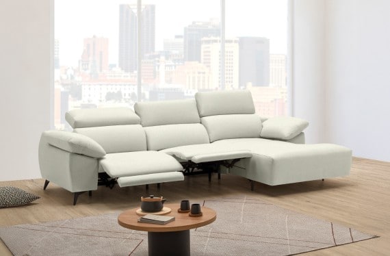 Sofá relax de tela Arpa de StyleKomfort - principal