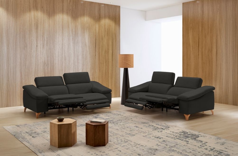 Sofá relax de tela Sara de StyleKomfort - principal