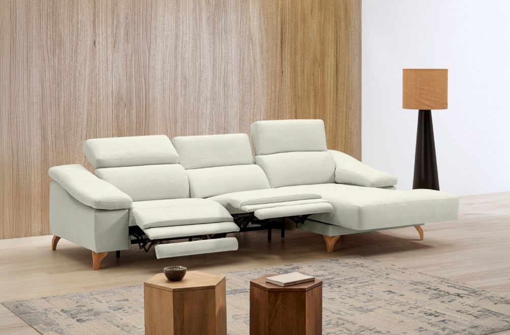 Sofá relax de tela Sara de StyleKomfort - principal