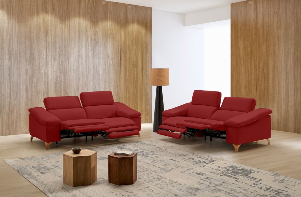 Sofá relax de tela Sara de StyleKomfort - principal