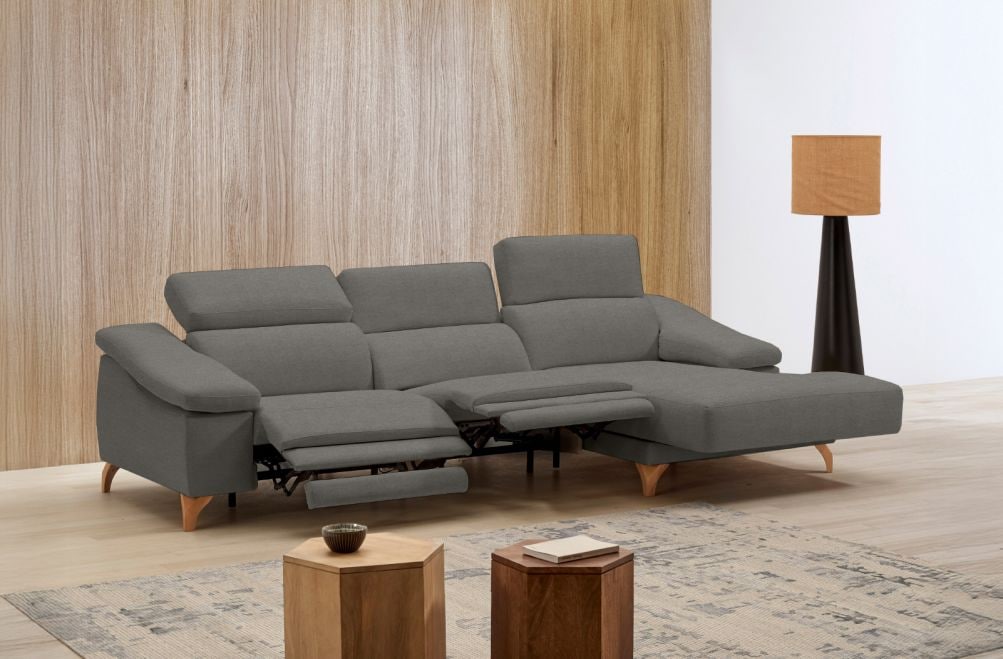 Sofá relax de tela Sara de StyleKomfort - principal