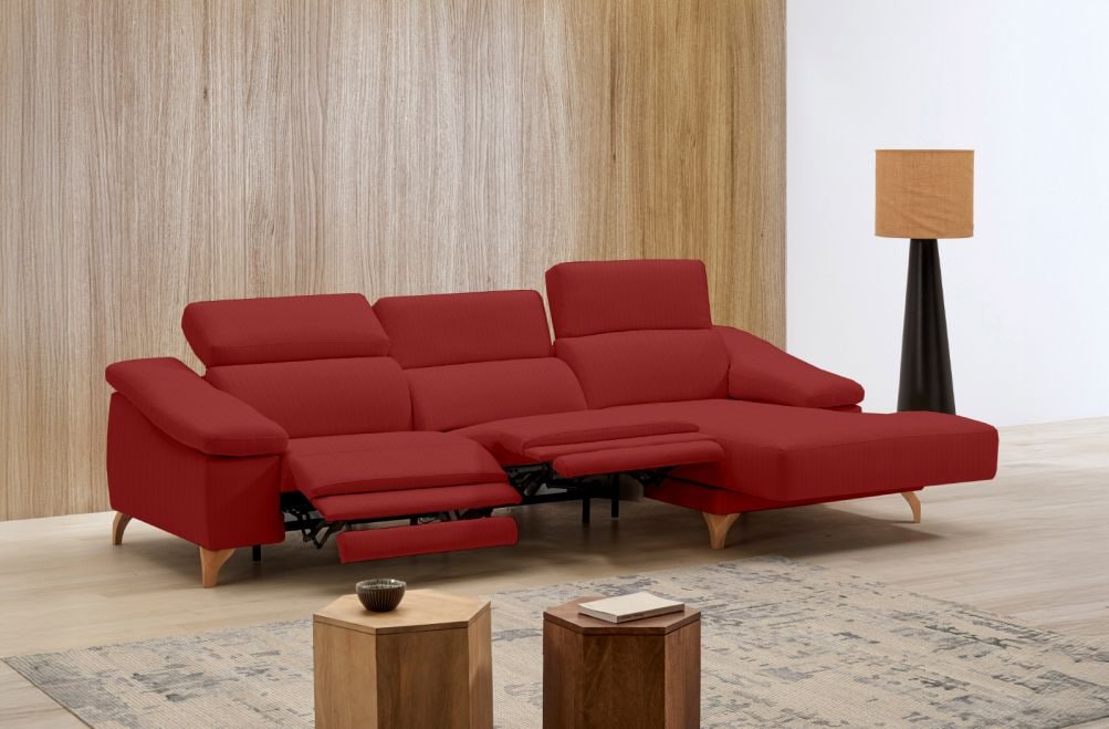 Sofá relax de tela Sara de StyleKomfort - principal