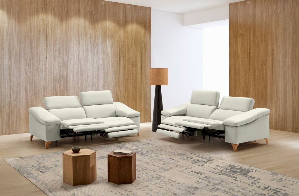 Sofá relax de tela Sara de StyleKomfort - principal