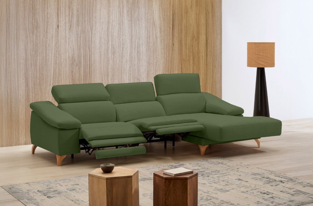 Sofá relax de tela Sara de StyleKomfort - principal