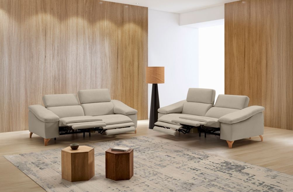 Sofá relax de tela Sara de StyleKomfort - principal