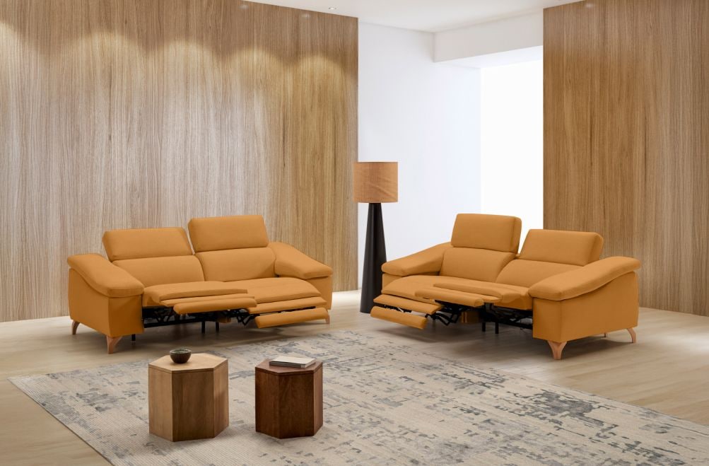 Sofá relax de tela Sara de StyleKomfort - principal