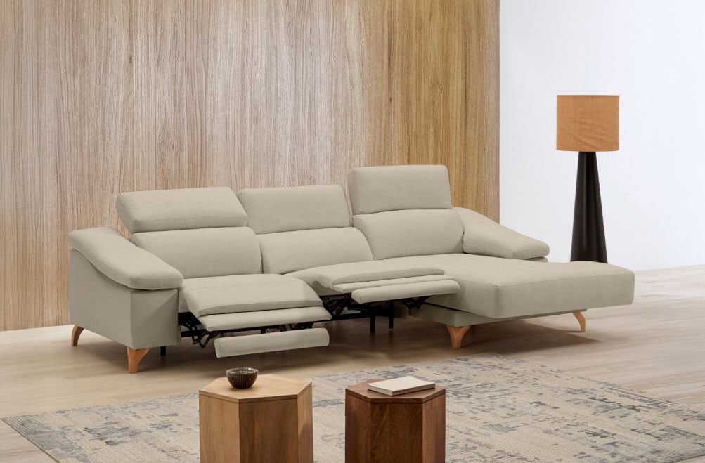 Sofá relax de tela Sara de StyleKomfort - principal