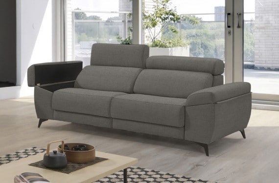 Sofá de tela Auron de HOME - principal