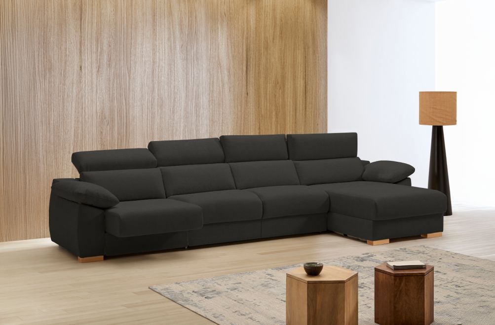 Sofá cama apertura italiana de tela Triana Plus de StyleKomfort - principal