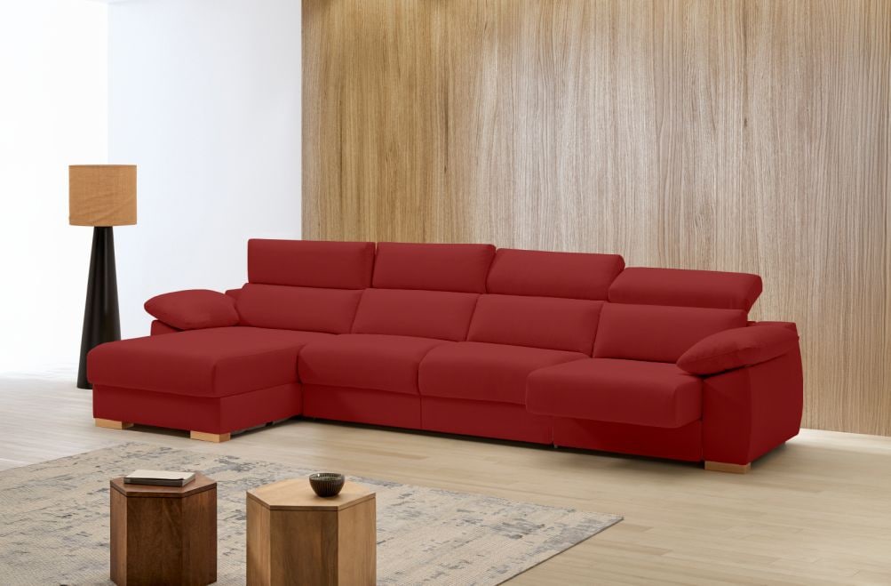 Sofá cama apertura italiana de tela Triana Plus de StyleKomfort - principal