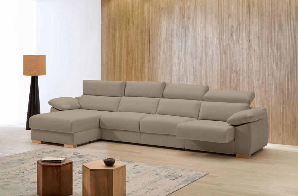 Sofá cama apertura italiana de tela Triana Plus de StyleKomfort - principal