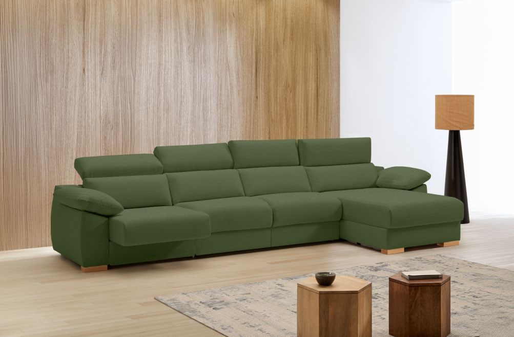 Sofá cama apertura italiana de tela Triana Plus de StyleKomfort - principal
