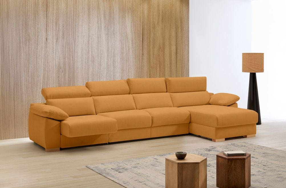 Sofá cama apertura italiana de tela Triana Plus de StyleKomfort - principal