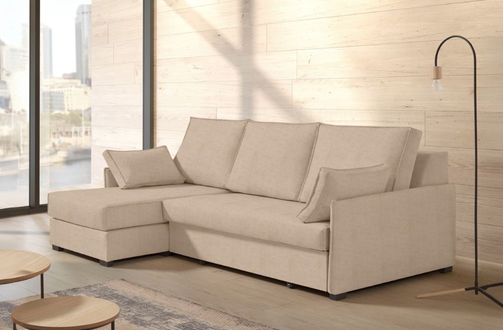 Sofá cama de tela Brisa de HOME - principal