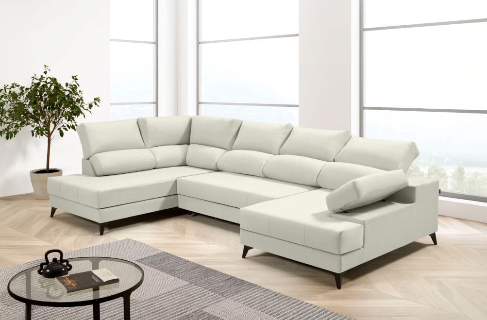 Sofá de tela Nerea de HOME - principal