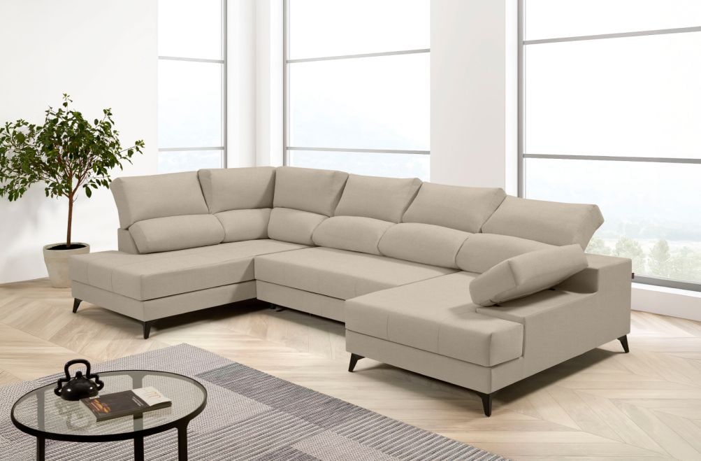 Sofá de tela Nerea de HOME - principal