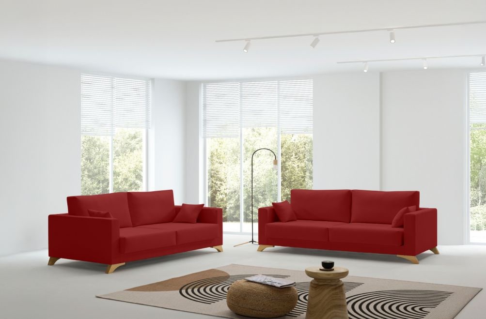 Sofá de tela Sarai de HOME - principal