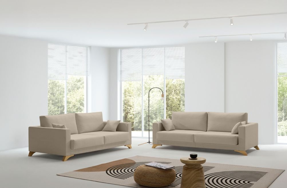 Sofá de tela Sarai de HOME - principal