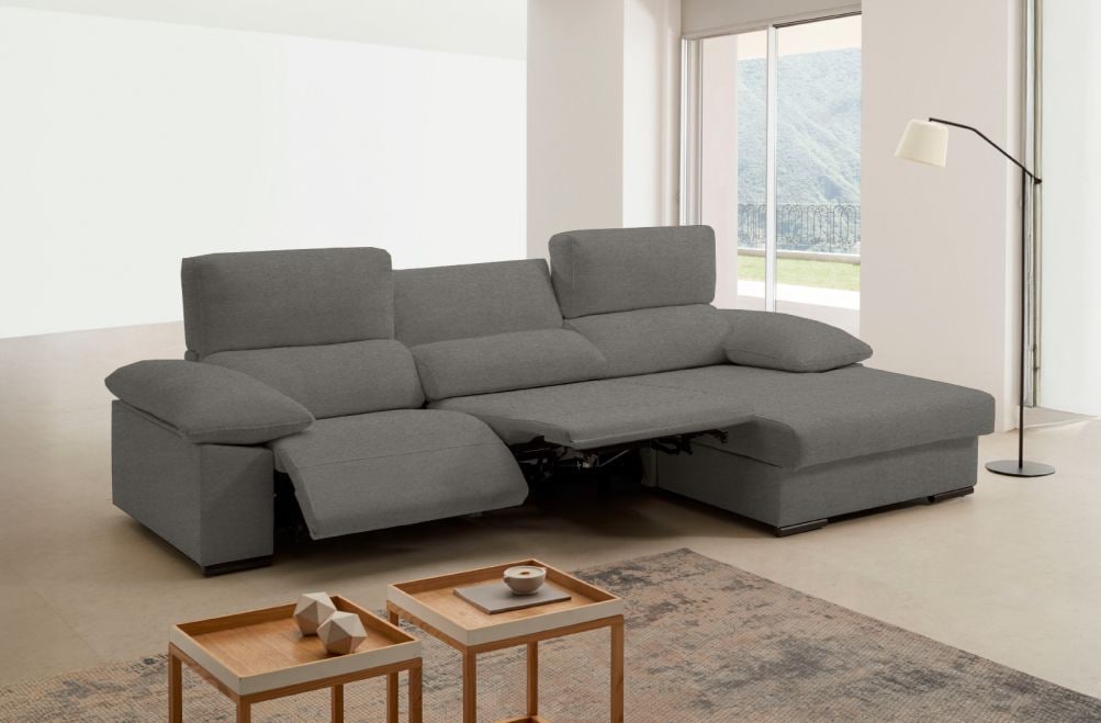 Sofá relax de tela Mina de HOME - principal