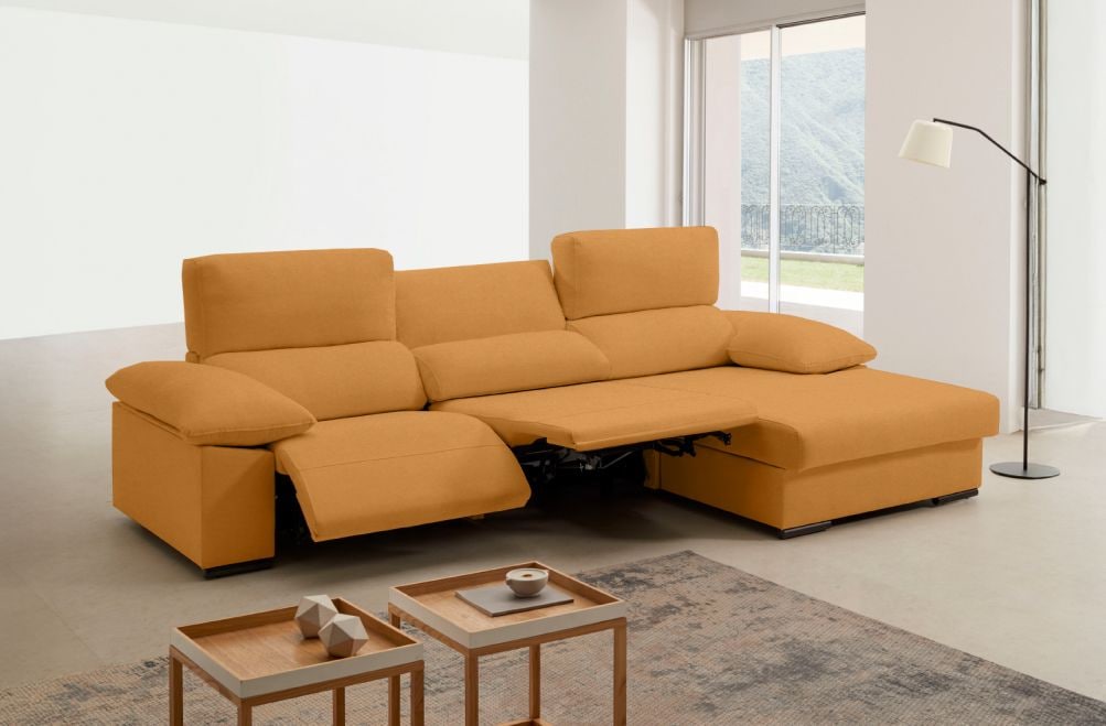 Sofá relax de tela Mina de HOME - principal