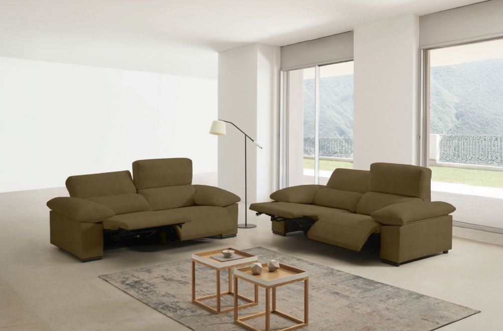 Sofá relax de tela Mina de HOME - principal