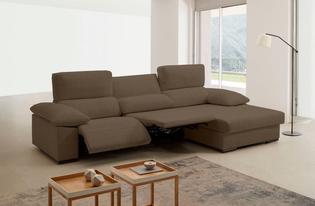 Sofá relax de tela Mina de HOME - principal