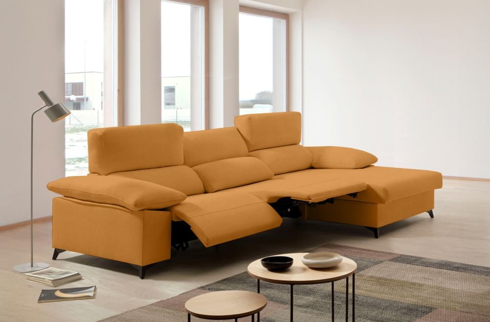 Sofá relax de tela Jana de HOME - principal