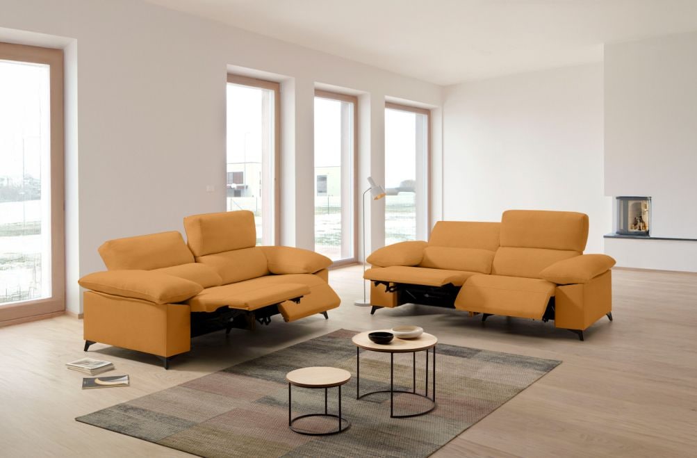 Sofá relax de tela Jana de HOME - principal