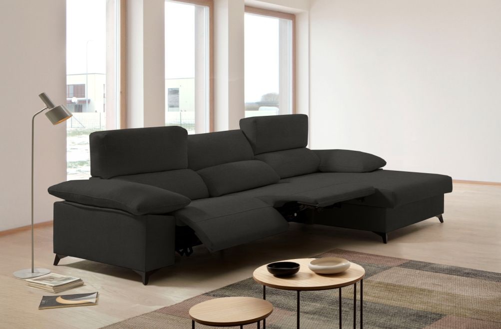 Sofá relax de tela Jana de HOME - principal