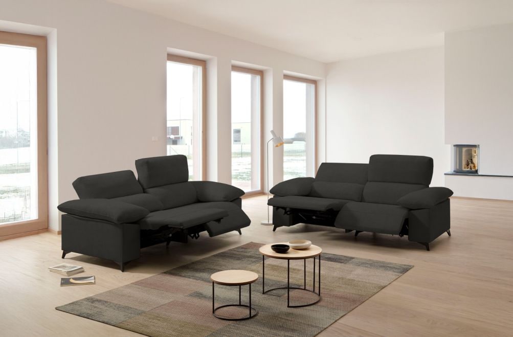 Sofá relax de tela Jana de HOME - principal