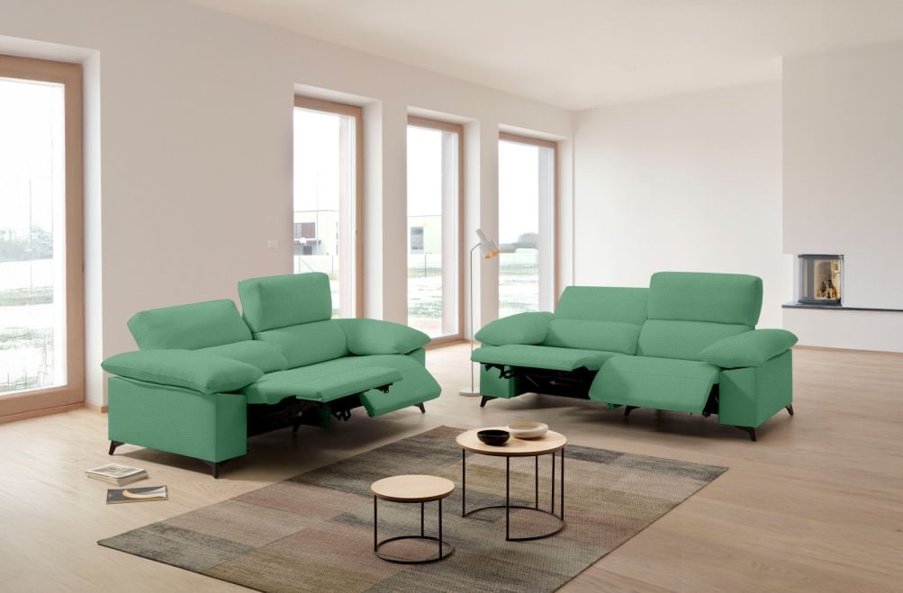 Sofá relax de tela Jana de HOME - principal