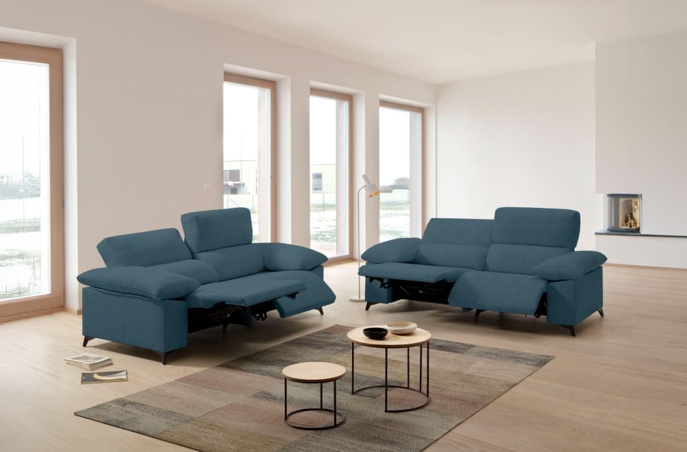 Sofá relax de tela Jana de HOME - principal