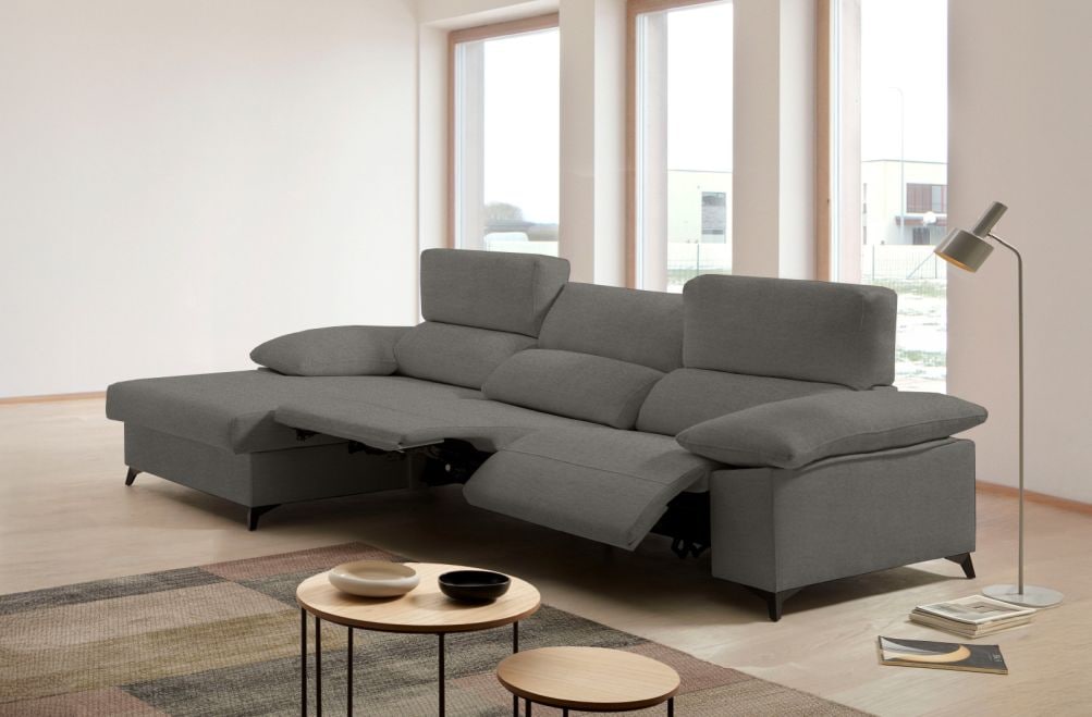 Sofá relax de tela Jana de HOME - principal