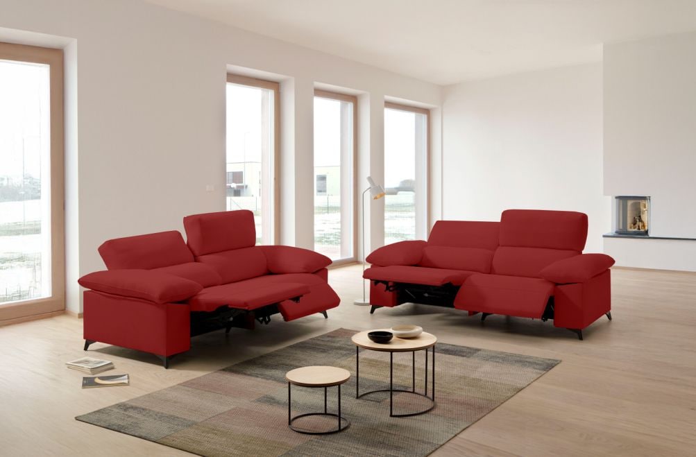 Sofá relax de tela Jana de HOME - principal