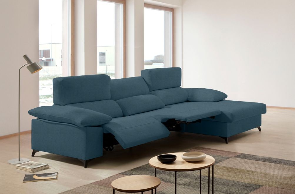 Sofá relax de tela Jana de HOME - principal