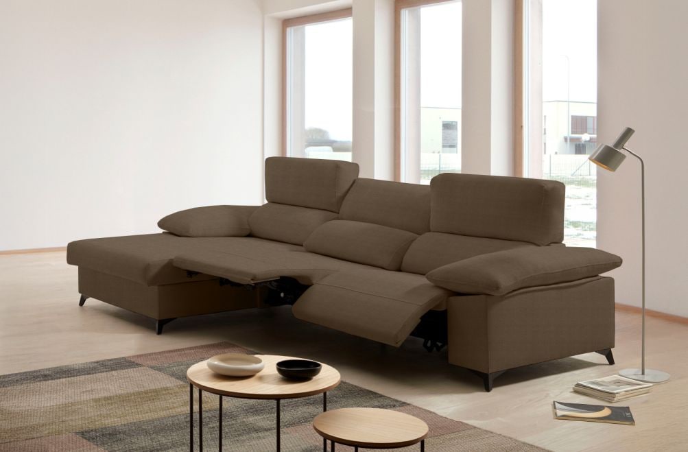 Sofá relax de tela Jana de HOME - principal