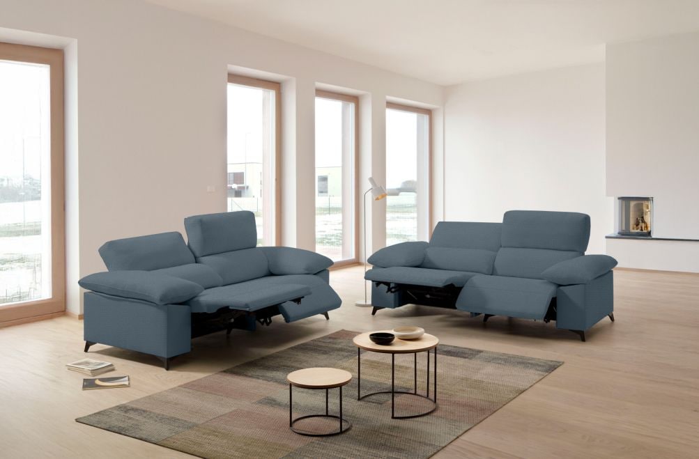 Sofá relax de tela Jana de HOME - principal