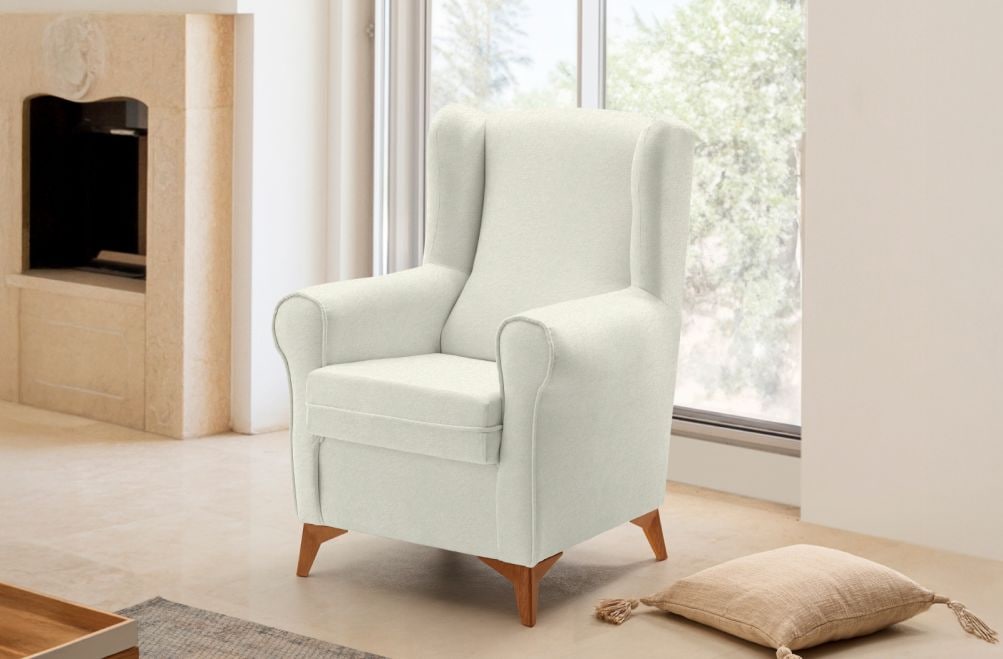 Sillón de tela Grace de HOME - principal