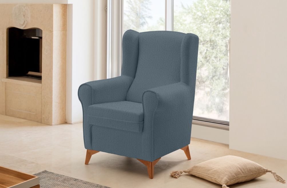 Sillón de tela Grace de HOME - principal