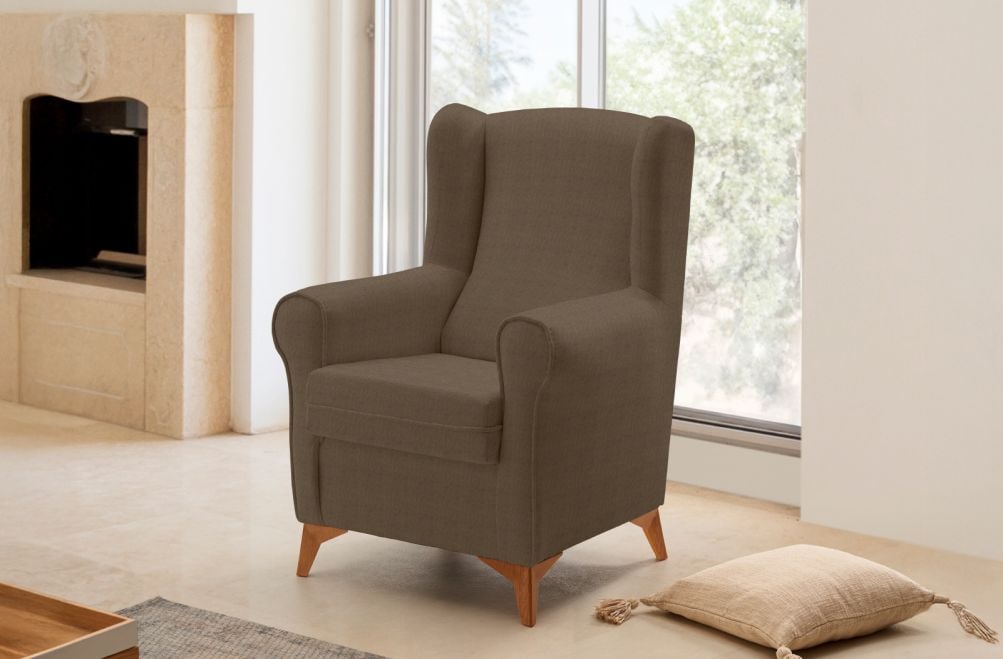 Sillón de tela Grace de HOME - principal